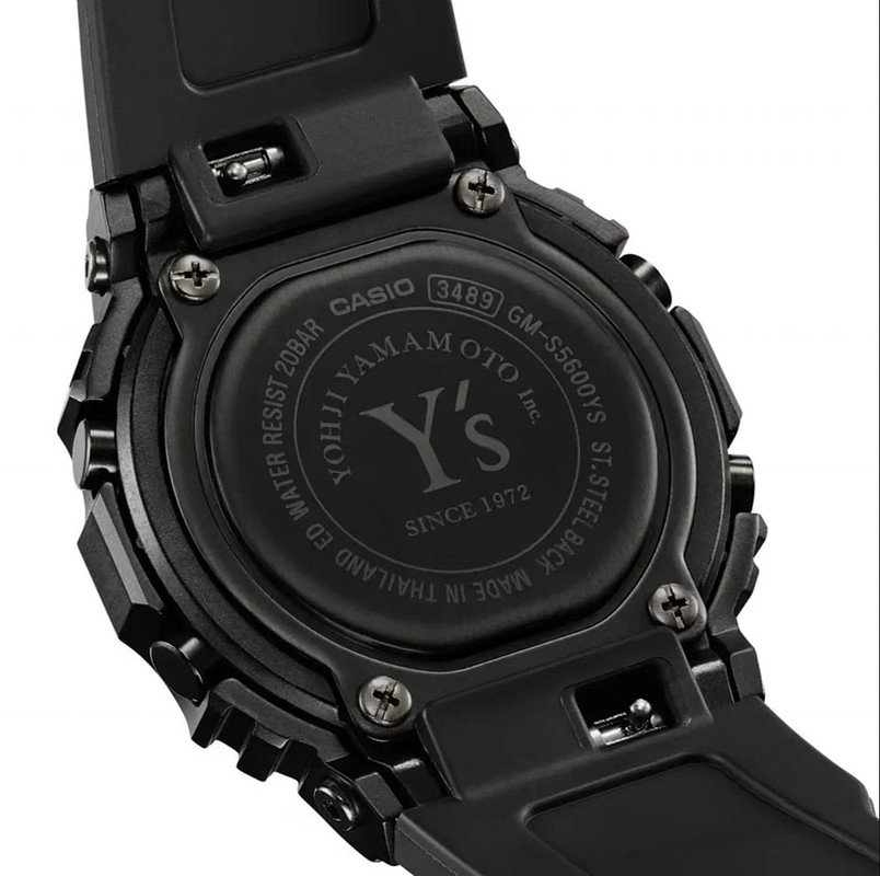 NEW: G-SHOCK x Y's Yohji Yamamoto – HOROLOGIUM