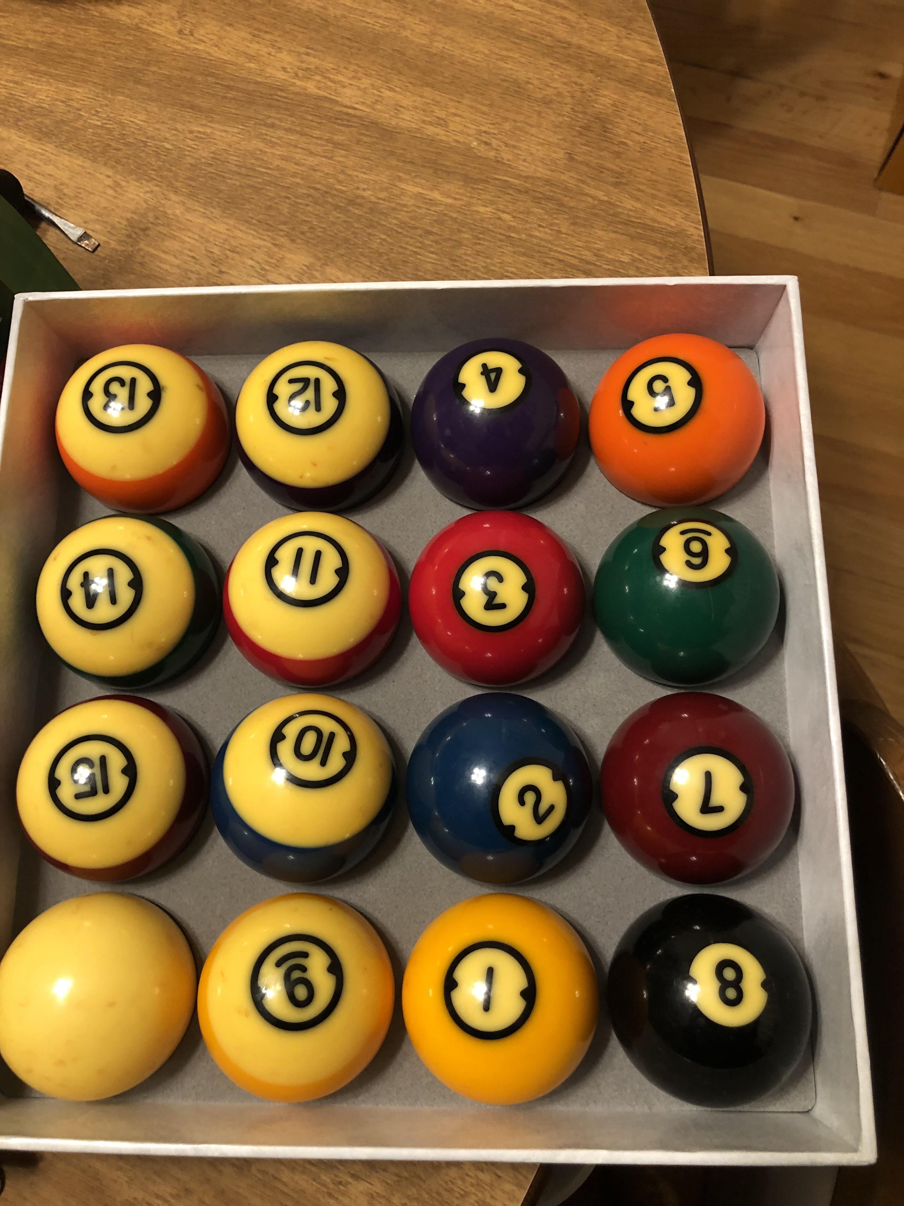 ボールの識別？ : r/billiards