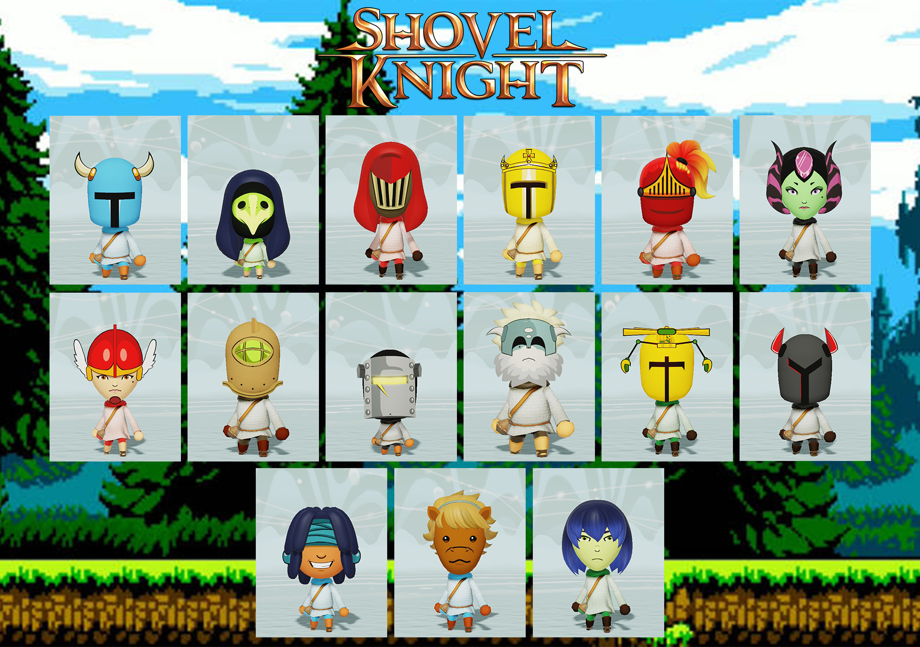 A collection of all of the miis I've made (Access Code: 7F6HGG2