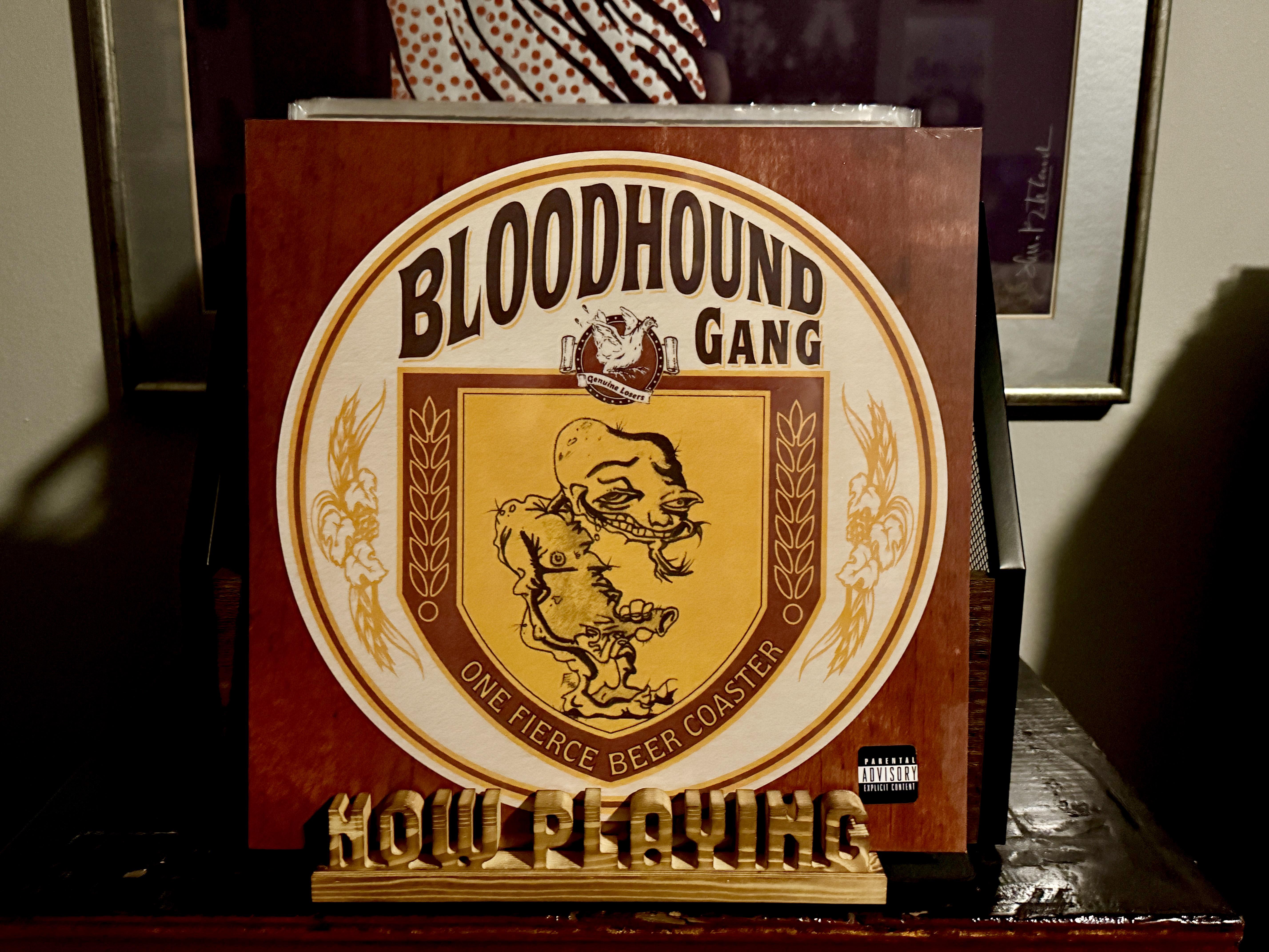 Bloodhound Gang - One Fierce Beer coaster. : r/vinyl