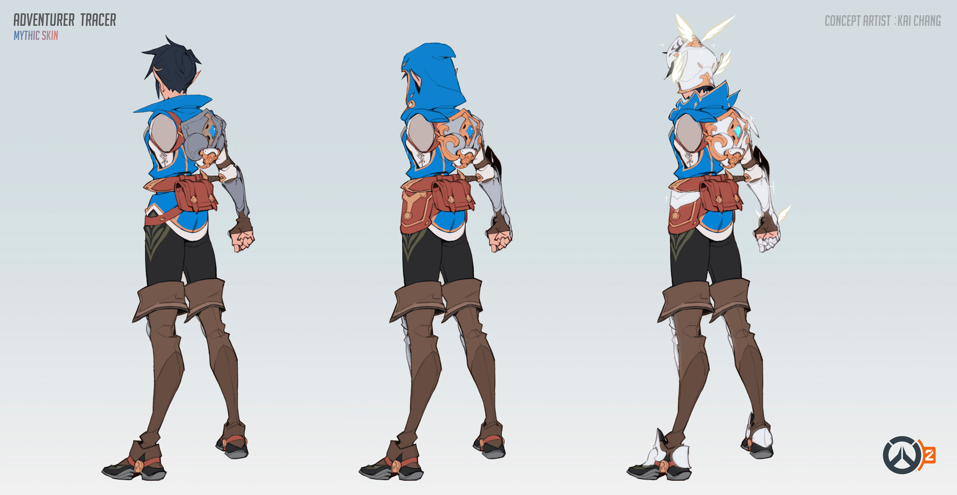 トレーサー ミシック コンセプトアート : r/Overwatch