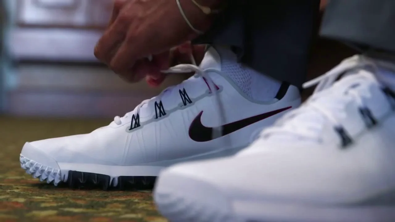 Nike TW '14 Limited Edition Masters Golf Shoes - White/Green at