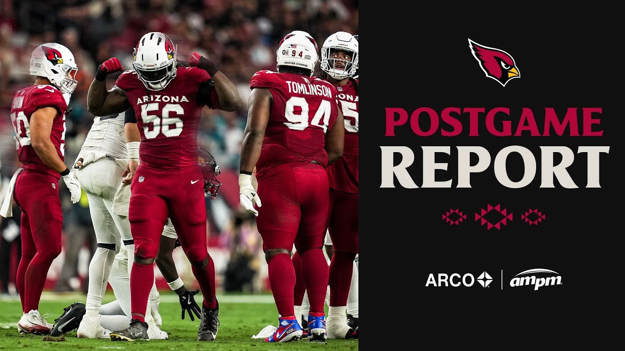 Postgame Report Week 12 | AZ Cardinals - YouTube