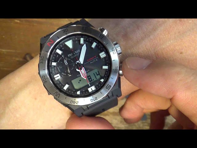Casio Pro Trek PRW-6800 - YouTube