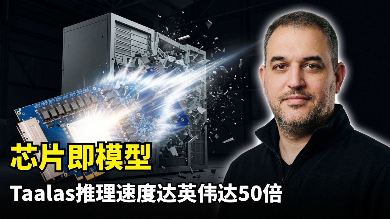 Artificial Intelligence] Taalas HC1 brute-force chip | 50x