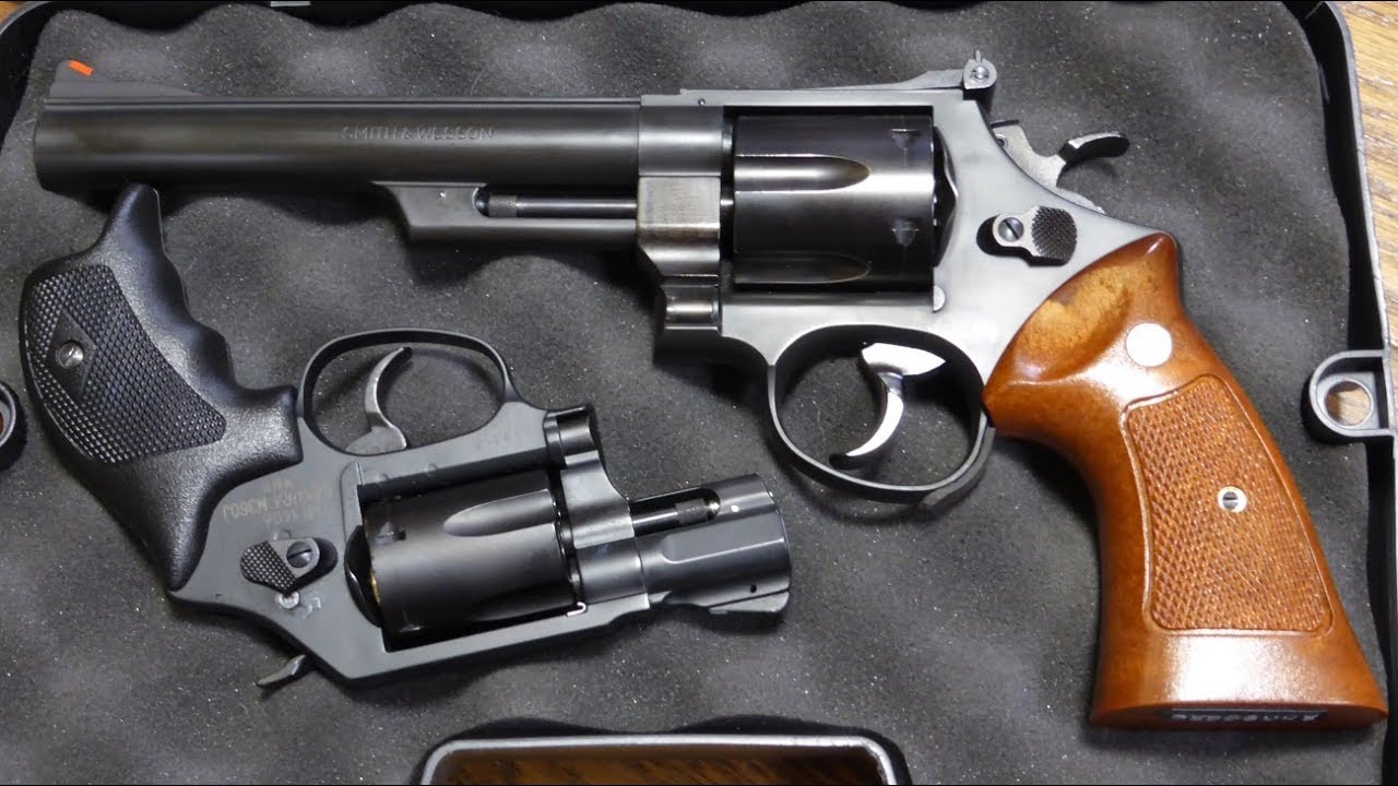 tanaka S&W M29 & M360J Sakura (日本警察サクラ) - YouTube