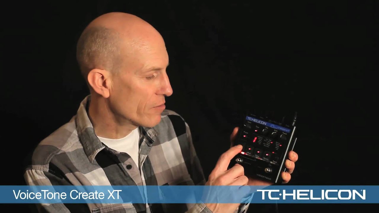 Control your vocal effects - VoiceTone Create XT - YouTube