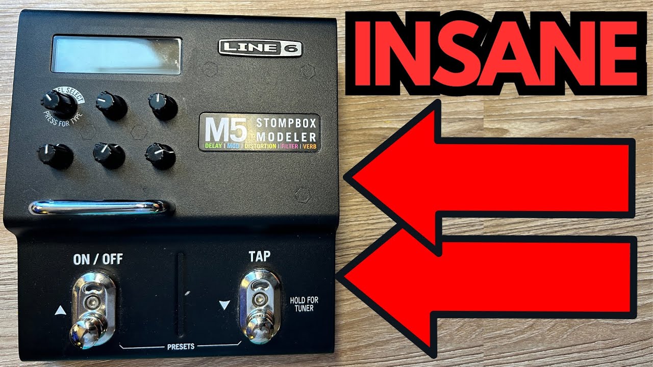 Probably the Most Versatile Guitar Pedal - Line 6 M5 Stompbox