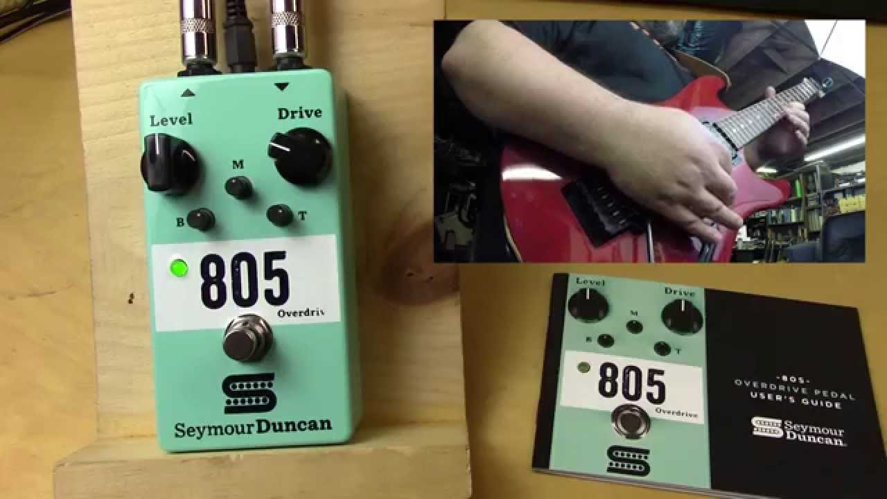 Seymour Duncan 805 Overdrive – セイモア・ダンカン のエフェクター