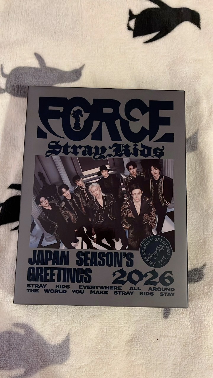 Stray Kids Force 2026 Japanese Seasons Greetings Unboxing #kpop