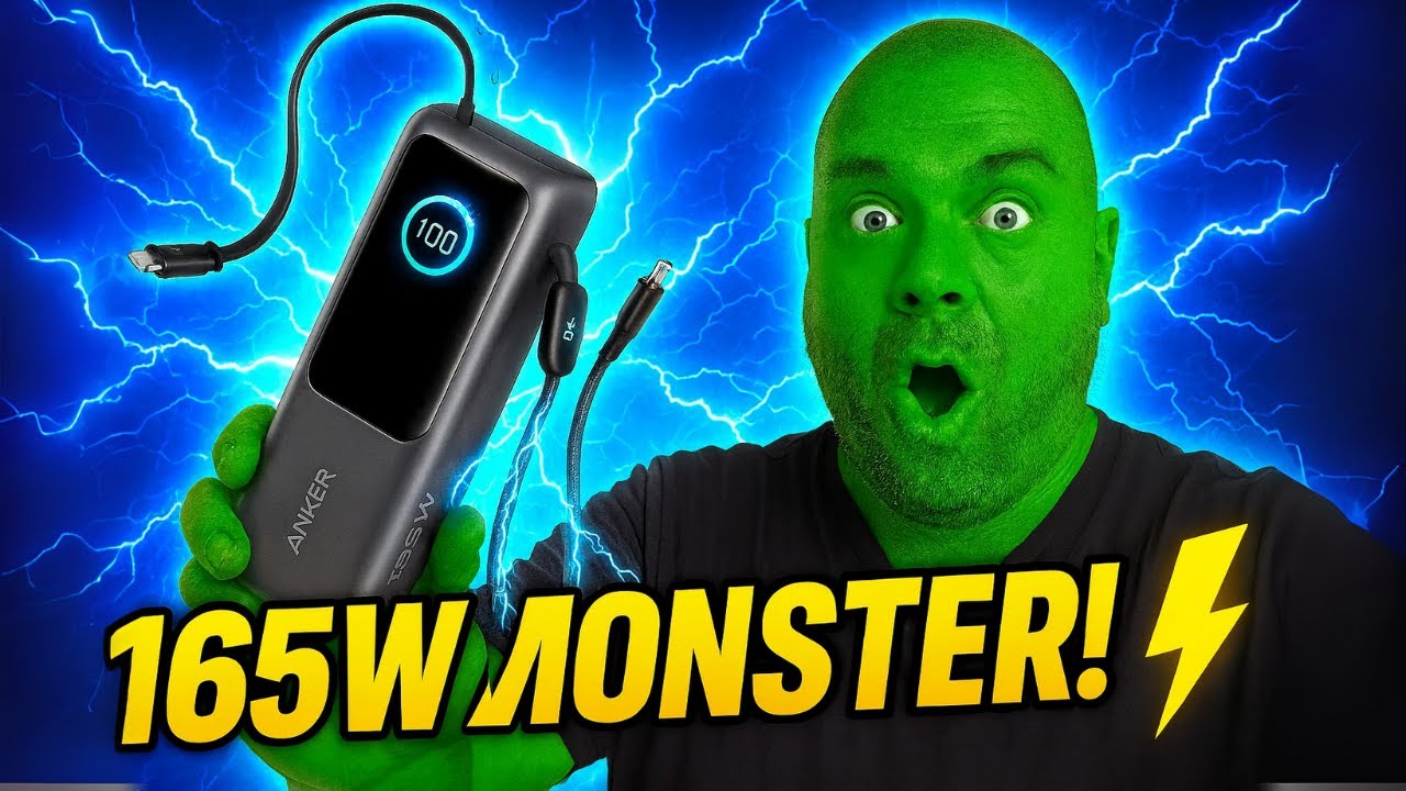 Anker's 165W 25000 mAh Power Bank MONSTER Charger! 💥 Charges