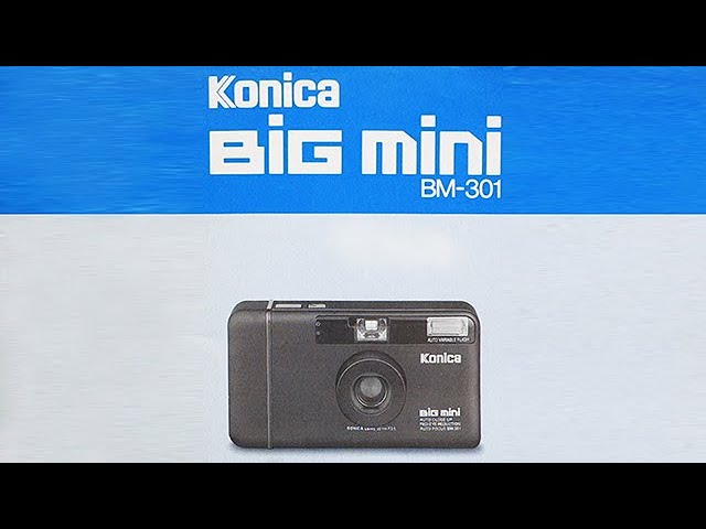 Konica big mini フィルムカメラマニュアル - YouTube