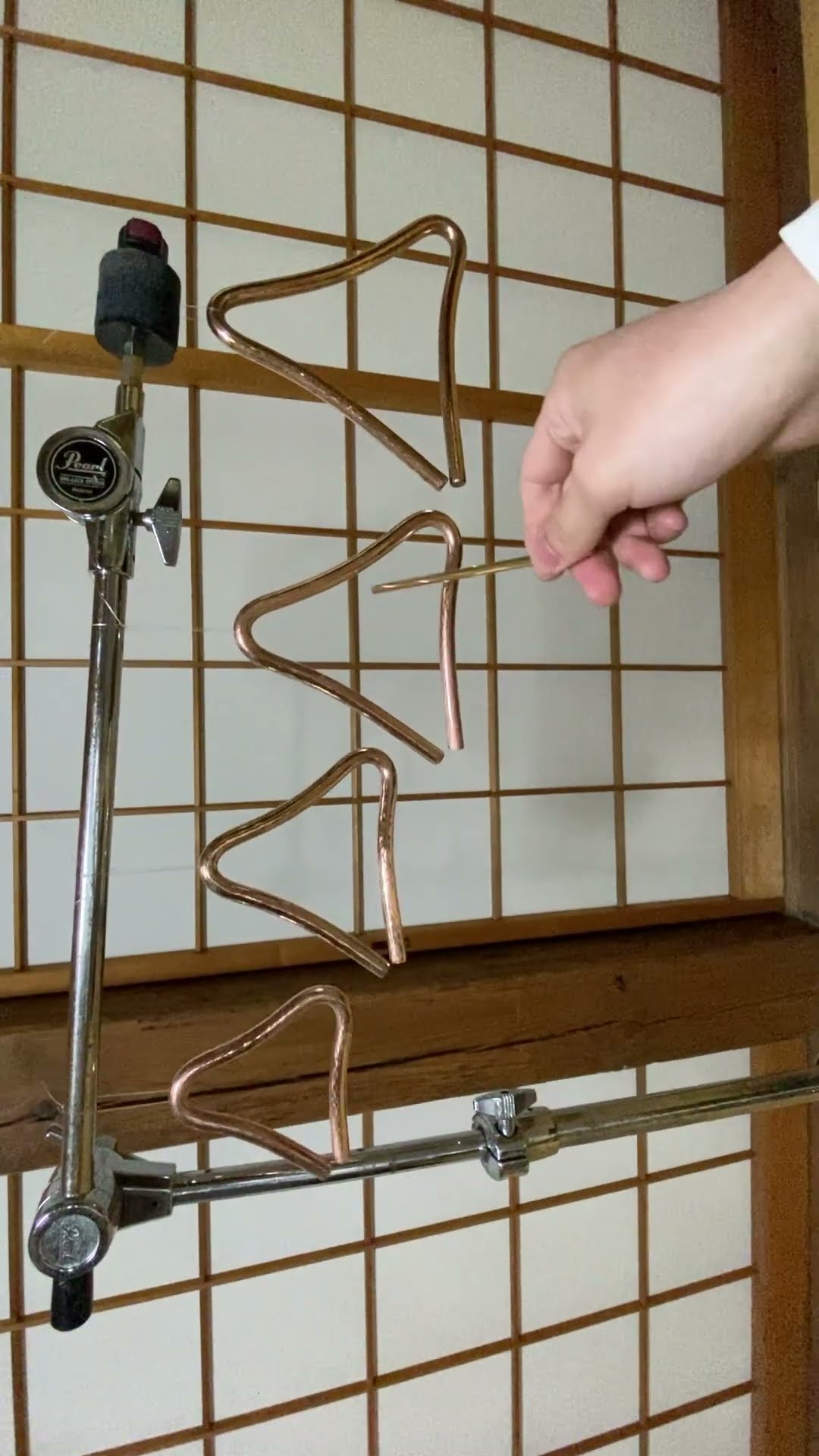 トライアングル リン青銅 10φ 10cm 12cm 14cm 16cm - YouTube