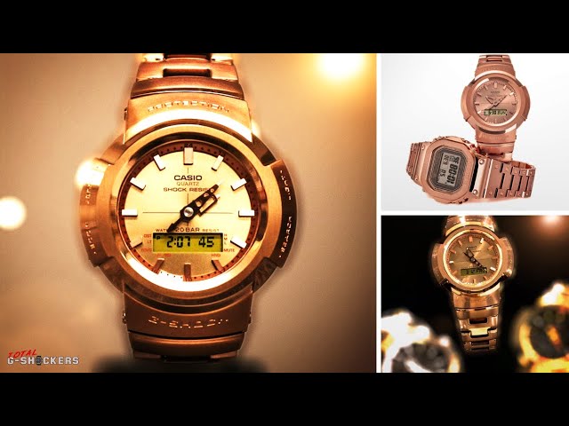 Casio G-Shock All-Metal Version Analog-Digital AW500 Revival