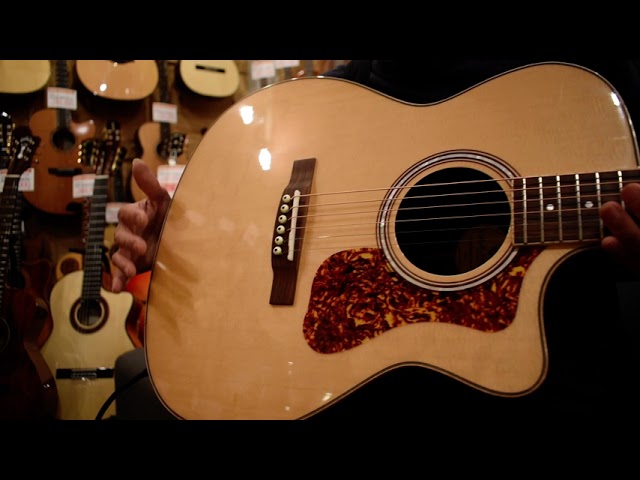 NEW/Guild OM-250CE Reserve NAT@guitarshoptantan - YouTube