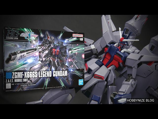 HG 1/144 Legend Gundam / Mobile Suit Gundam Seed Destiny - YouTube