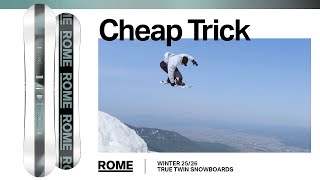 Introducing the new 2026 Rome model [CHEAP TRICK] Cheap Trick