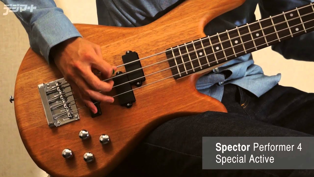 Spector / Performer 4 Special Active【デジマート製品動画】 - YouTube