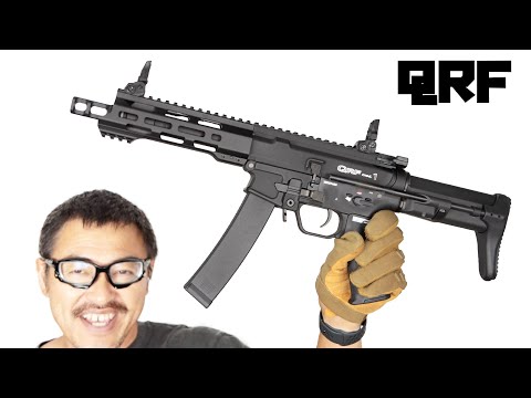 KSC QRF mod.1 TEG フルオートの発射サイクル・パワー調整可能 9mmサブ