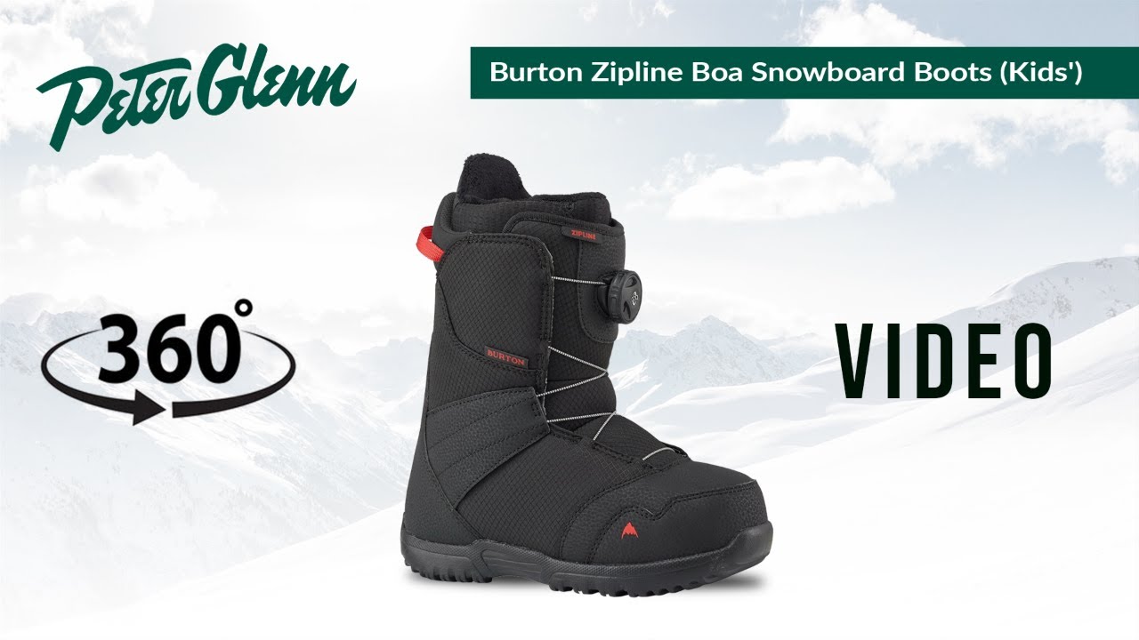 Burton Zipline BOA Snowboard Boots (Kids') - 2024 WINTER - Peter