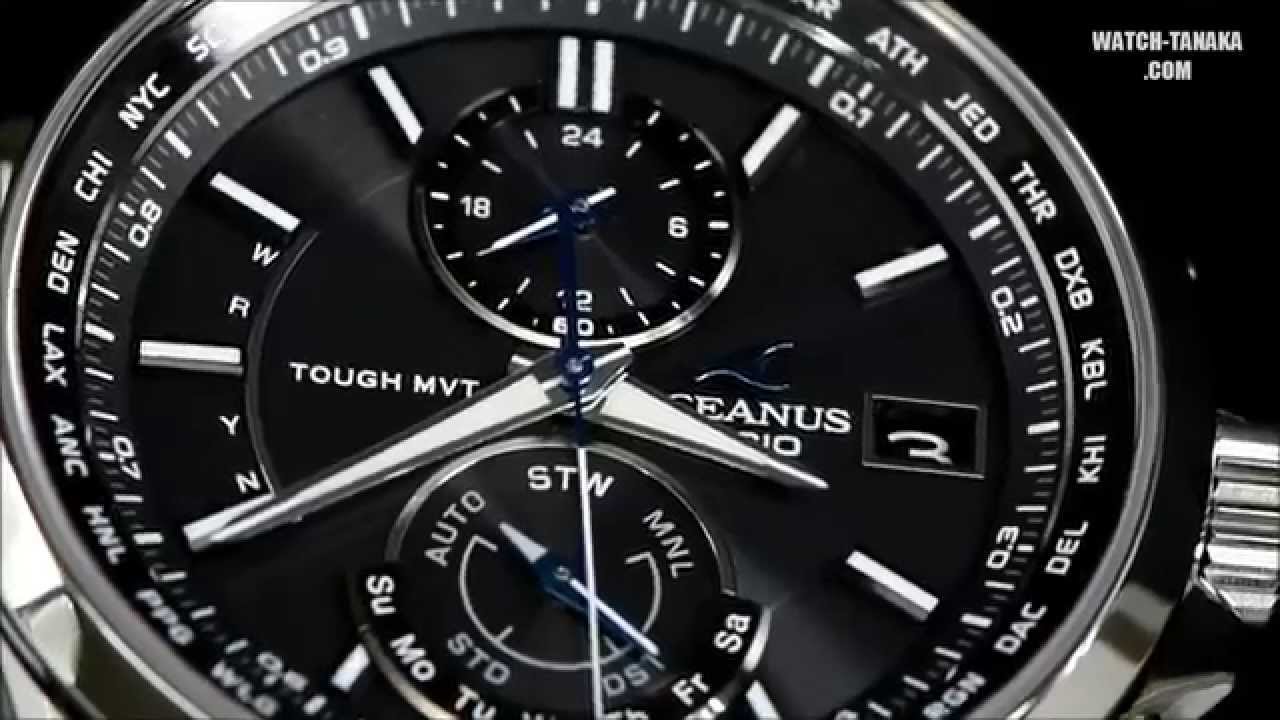 CASIO OCEANUS OCW-T2500-1AJF カシオ オシアナス 世界6局電波対応