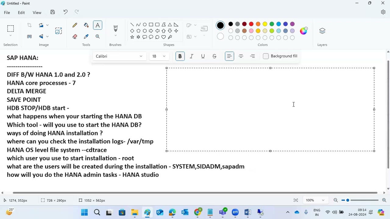 SAP HANA IMPORTANT POINTS - YouTube