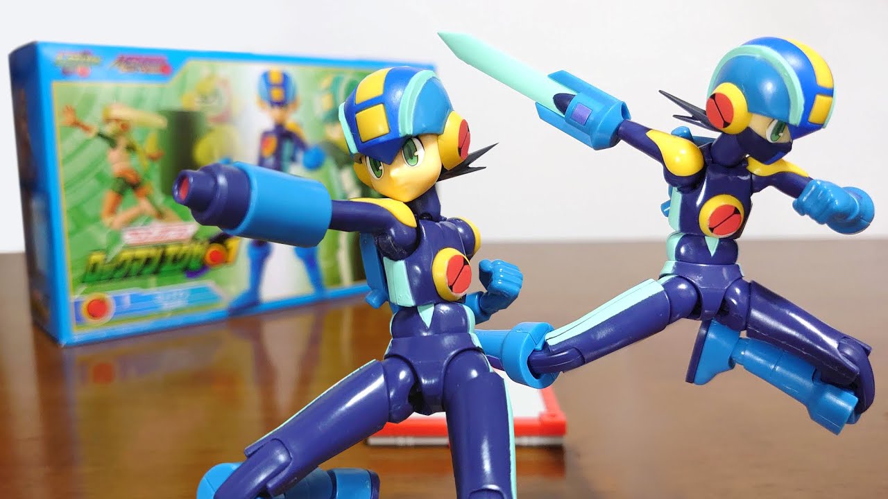 The first is Rockman EXE!) SMP Kit Makes Pose Rockman EXE 01