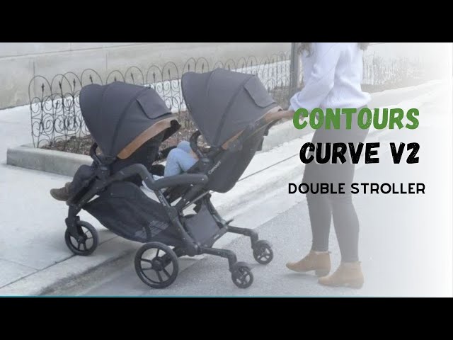 Contours Curve® V2 Double Stroller | Features & Demo - YouTube