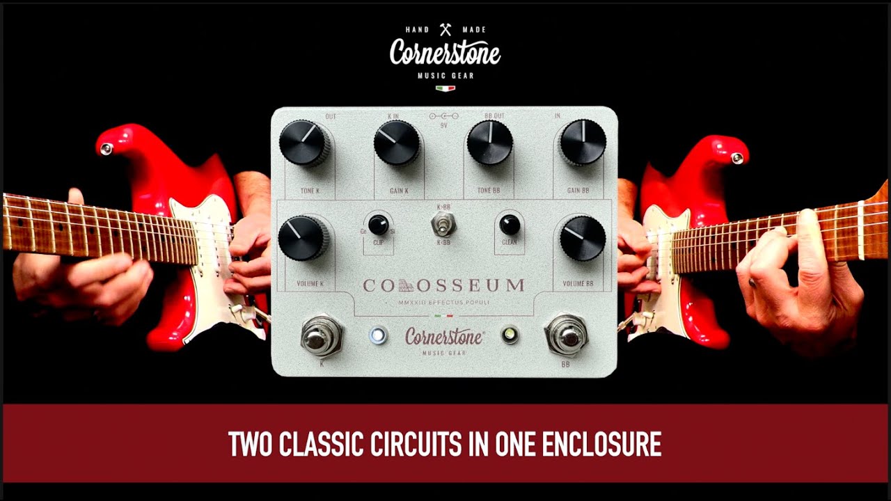 Colosseum Cornerstone - The First Community overdrive pedal