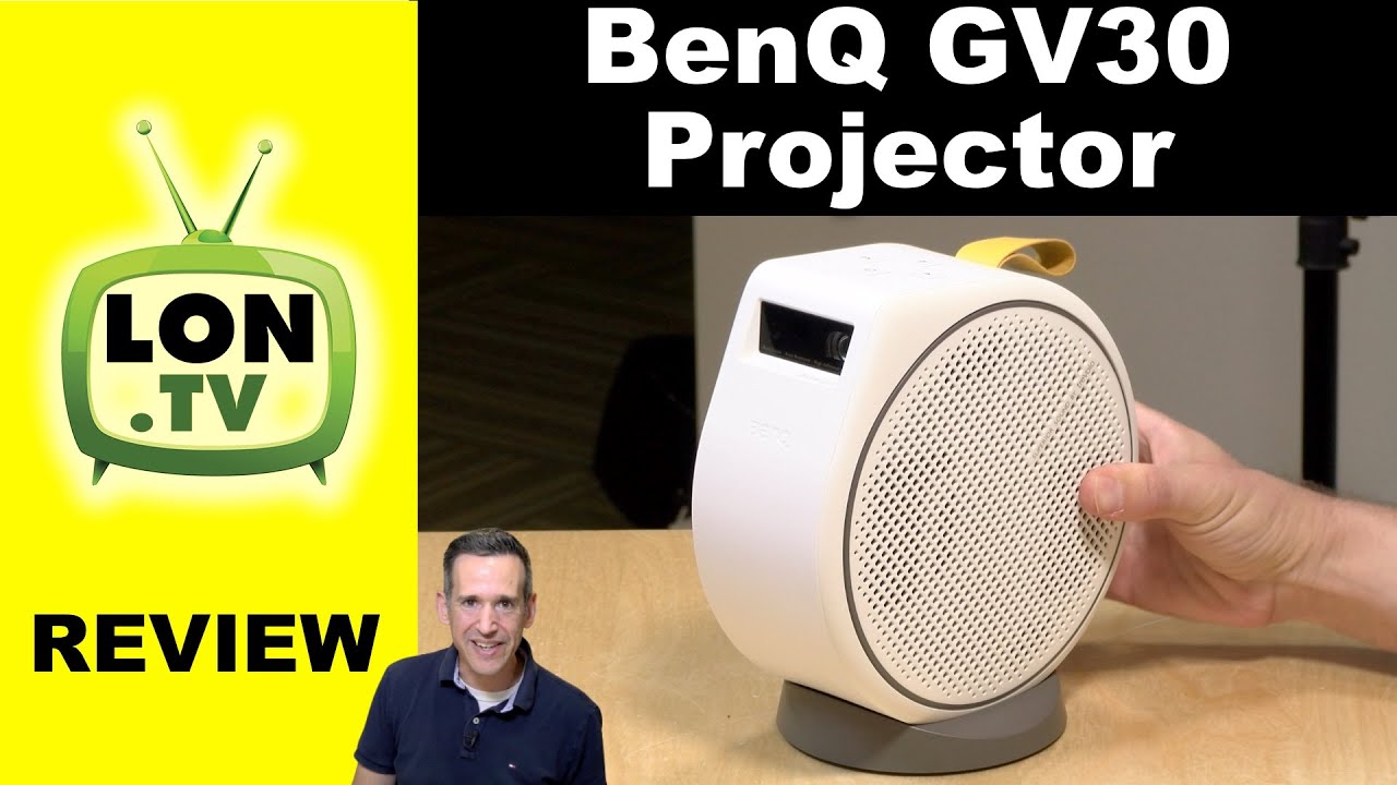 BenQ GV30 Portable Projector Review - YouTube
