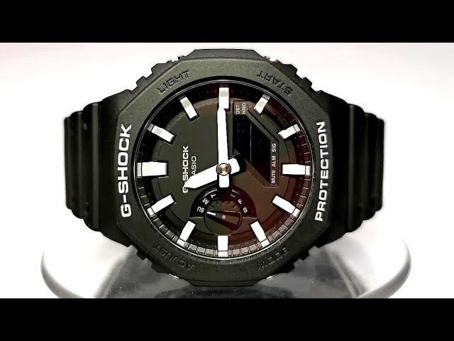 Casio G-SHOCK GA-2100-1 Module 5611 Carbon core guard watch 2019