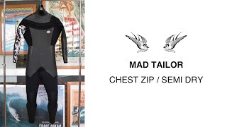 製品紹介：マッドテーラー・チェストジップ・セミドライ | 国産高級