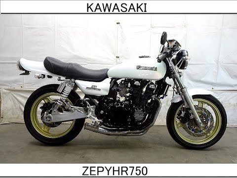 KAWASAKI kawasaki カワサキ ゼファー750 ZEPHYR750 パールホワイトの