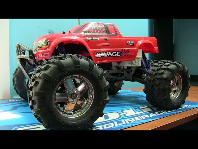 HPI Savage SS 4.1cc Old School Discontinued Kit Truck - YouTube