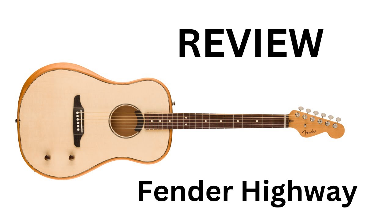 Fender Highway Series Dreadnought guitar review - YouTube