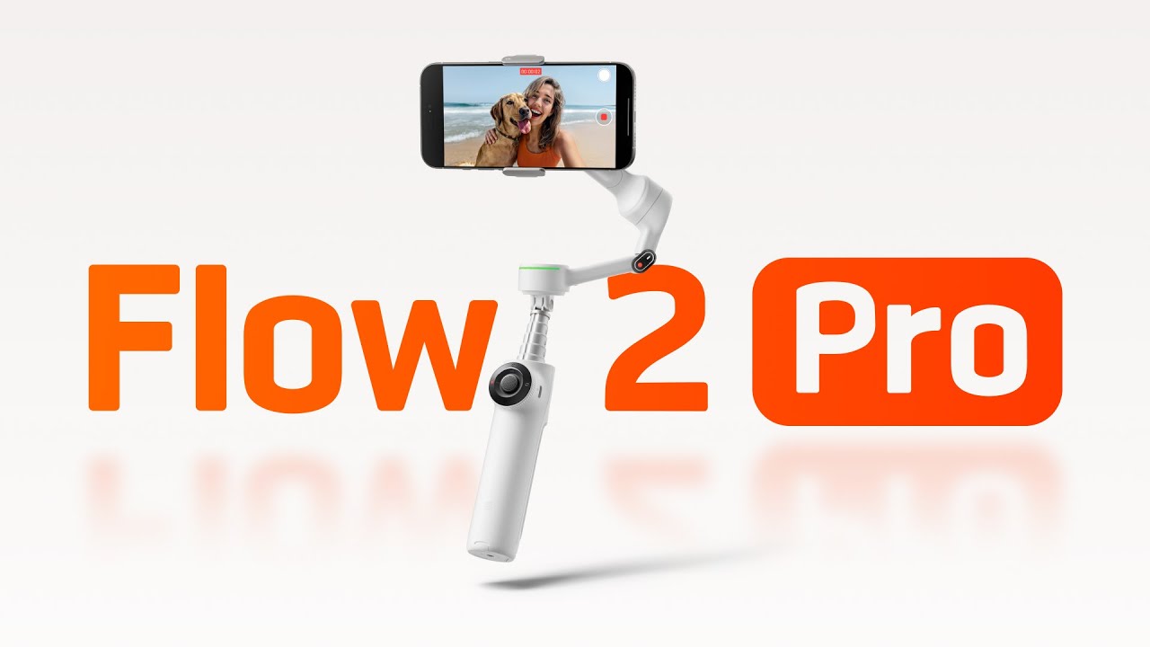 Flow 2 Pro - AI追跡搭載 スマートフォン用ジンバル - Insta360 - 株式