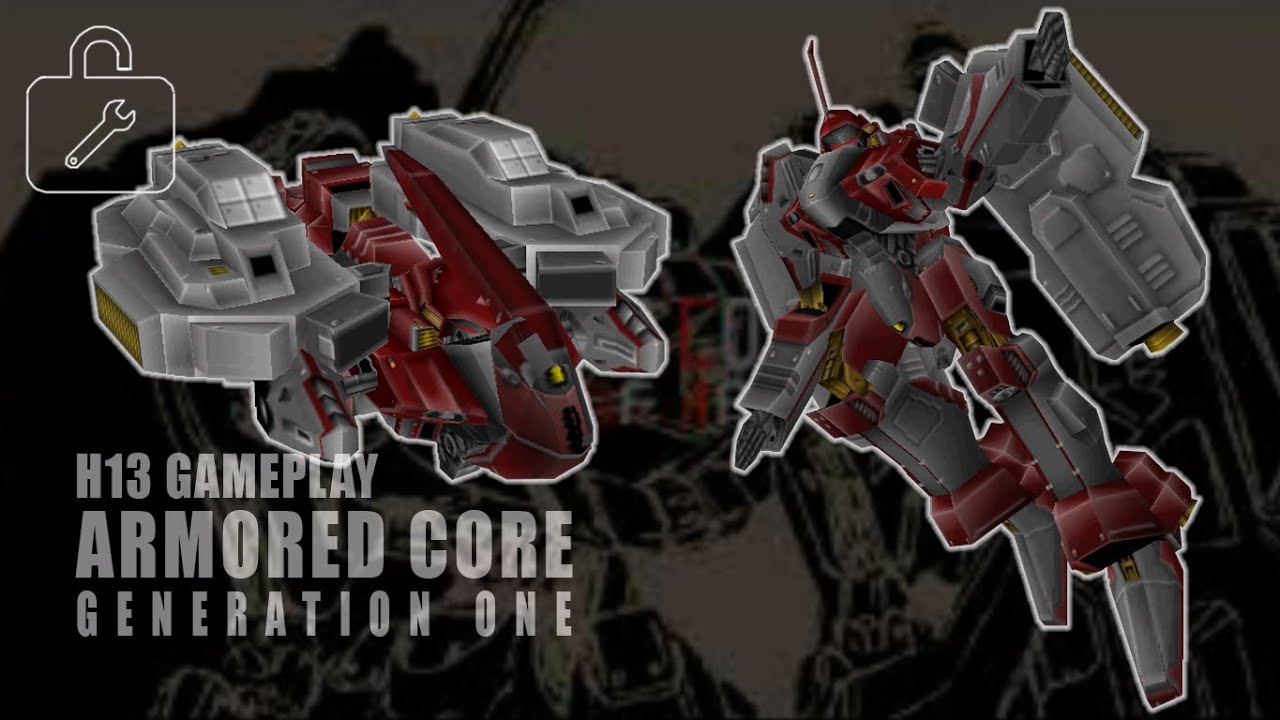 Gen 1 AC Mod Build #109: NineBall=Seraph 【ARMORED CORE】 - YouTube