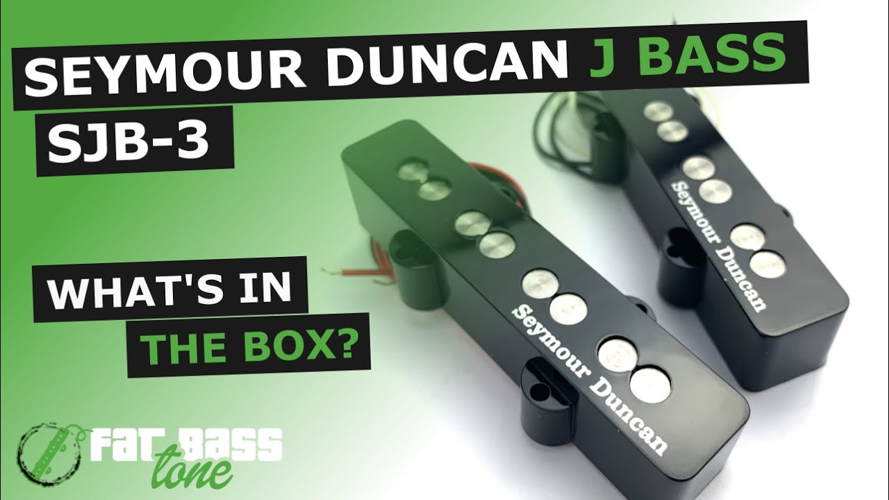Seymour Duncan SJB-3 Quarter Pound Jazz Bass® Pickup Set: What's