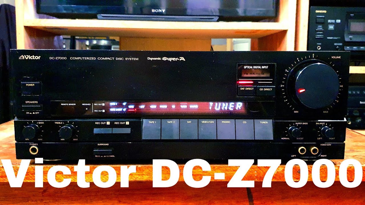 Victor DC - Z7000 Integrated Amplifier Sound Test - YouTube