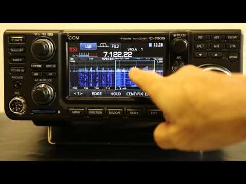 Icom HF+50MHzアマチュア無線用トランシーバー「IC-7300」 紹介動画