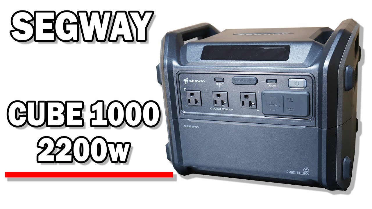 Segway Cube 1000 Review 2200w of power output - YouTube