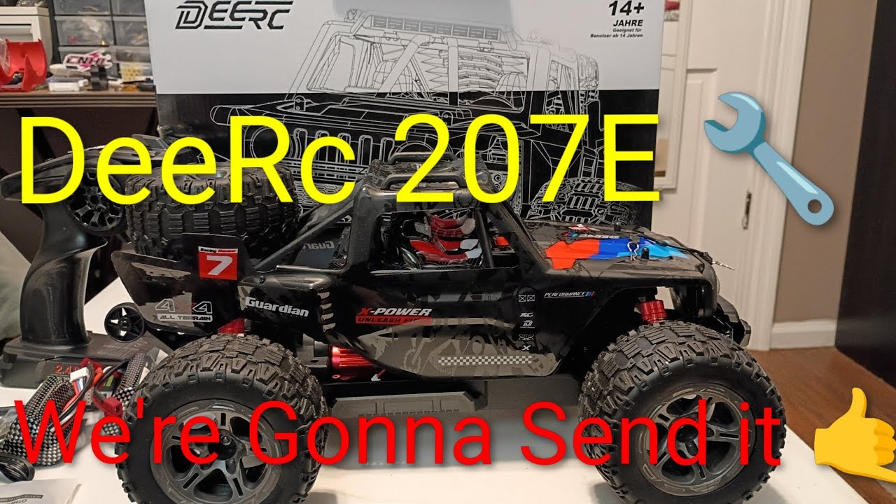 DeeRc 207E | new RC review for the channel| we're gonna send it