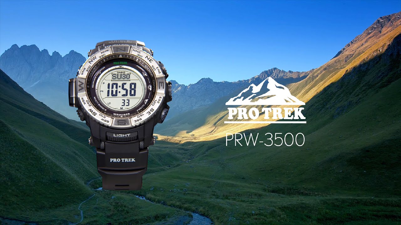 PROTREK PRW-3500プロモーションビデオ - YouTube