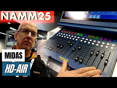 NAMM 2025: Midas HD-Air Digital Mixer - YouTube