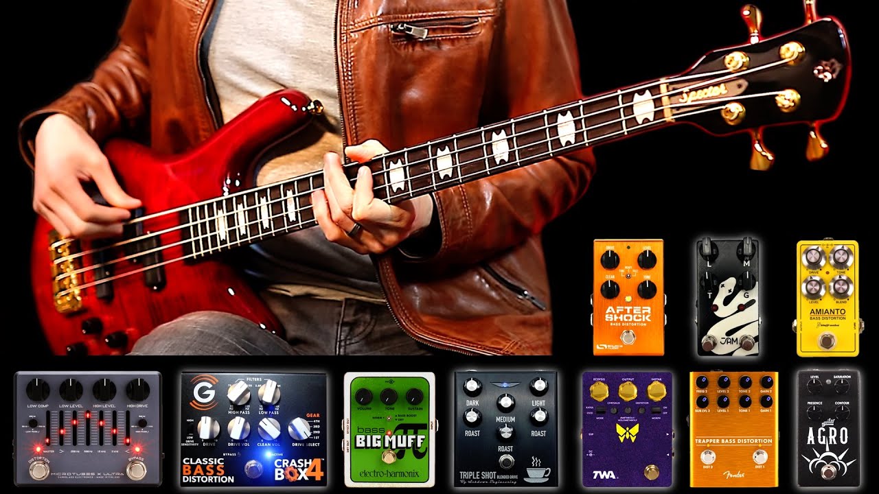 Cult Pedals - Lux Bass Overdrive Loud Demo - YouTube