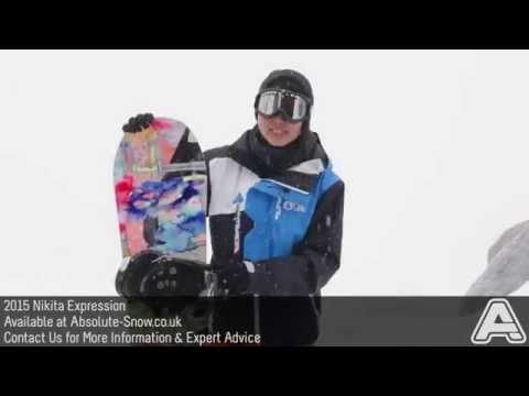2014 / 2015 | Nikita Expression Snowboard | Video Review - YouTube