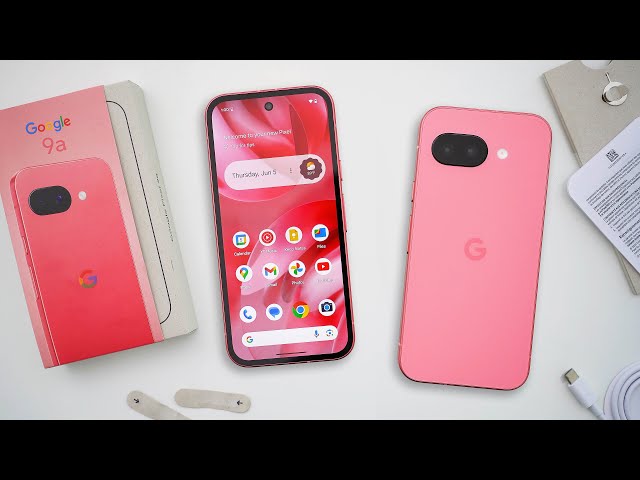 Google Pixel 9a Unboxing, Hands-On & First Impressions! (Peony