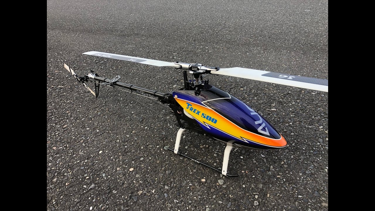 Align Trex500 Pro DFC Helicopter 3D fun - YouTube