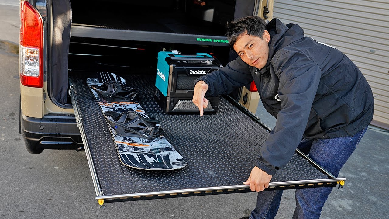 Hiace] Modify the slide rail so that it can be operated with one