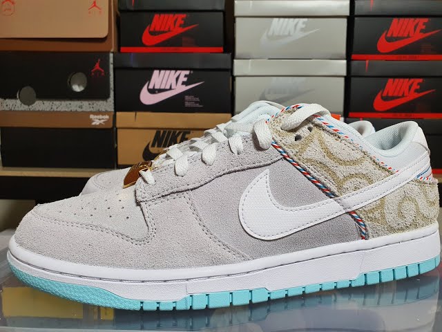 EP. 152 Nike Dunk Low Barber Shop Grey Review (Dunks are sitting